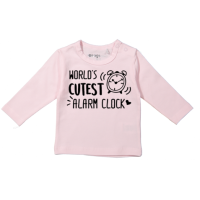 T-shirt "Worlds cutest alarm clock" T-shirt "Worlds cutest alarm clock"